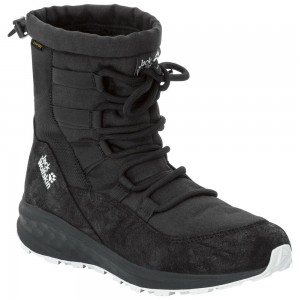 Botas de Invierno Jack Wolfskin Nevada Texapore Mid Mujer Black/Black | SR3421086