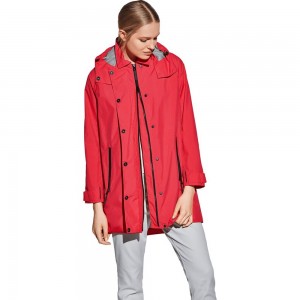 Chaqueta Impermeable Jack Wolfskin Fez Mujer Rojos | PC7390456