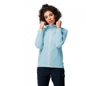 Chaqueta Impermeable Jack Wolfskin Jwp Shell Mujer Azules | ZY8204513