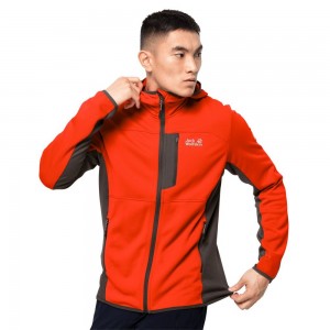 Chaqueta deportiva Jack Wolfskin Kiewa Prime Hombre Rojos | HP5148297