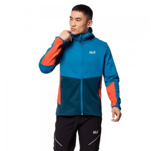 Chaqueta deportiva Jack Wolfskin Mount Isa Hombre Azules | IR6741598