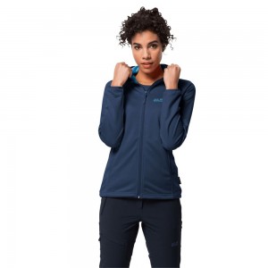 Chaqueta deportiva Jack Wolfskin Star Mujer Azules Oscuro | FK3517024