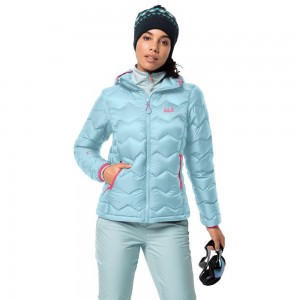 Chaquetas De Esquí Jack Wolfskin Argo Peak Mujer Azules | QD6721349