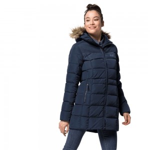 Chaquetas De Invierno Jack Wolfskin Baffin Island Mujer Azules | GO9827056