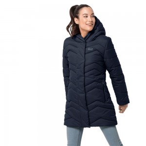 Chaquetas De Invierno Jack Wolfskin Kyoto Mujer Azules | ZU0957642