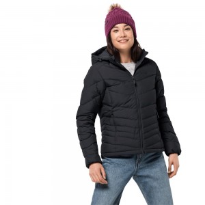 Chaquetas De Invierno Jack Wolfskin Selenium Mujer Negros | SQ2531647