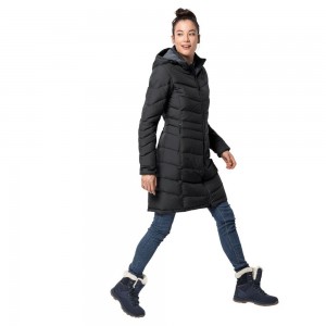 Chaquetas De Invierno Jack Wolfskin Selenium Mujer Negros | EZ6947312