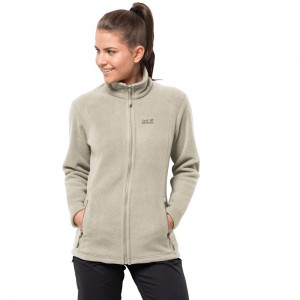 Chaquetas De Lana Jack Wolfskin Midnight Moon Mujer Blancos | QJ1074325