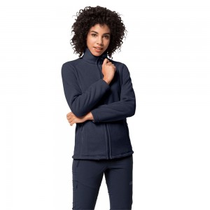 Chaquetas De Lana Jack Wolfskin Midnight Moon Mujer Azules | VF7962538