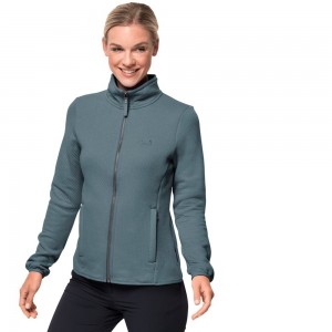 Chaquetas De Lana Jack Wolfskin Natori Mujer Verdes Claro | LA6213974