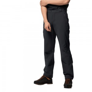 Pantalón softshell Jack Wolfskin Activate Thermic Hombre Negros | FL6498517