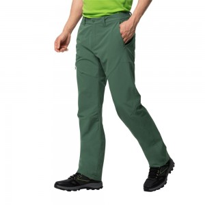 Pantalón softshell Jack Wolfskin Chilly Track Xt Hombre Verde Oliva | BU8561943