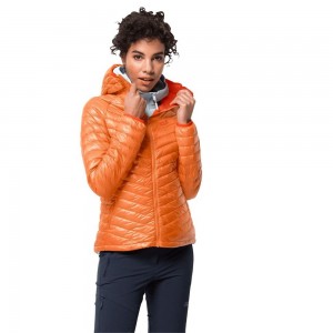 Plumifero Jack Wolfskin Atmosphere Mujer Naranjas | LA3276419