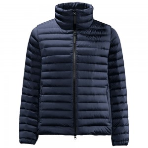 Plumifero Jack Wolfskin Upper East Twin Mujer Azules | ZQ8419672