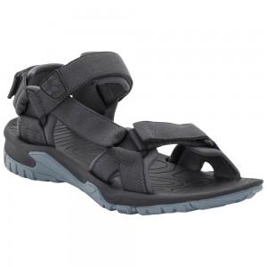 Sandalias Jack Wolfskin Lakewood Ride Hombre Anthracite | QN7208143