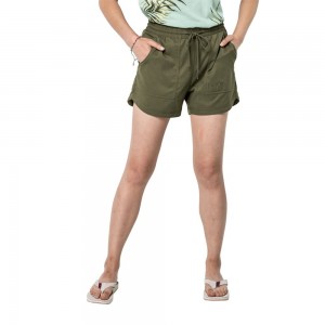 Short Jack Wolfskin Senegal Mujer Verdes | PJ4839217