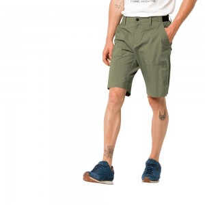 Short Jack Wolfskin Tanami Hombre Kaki | ON0986472