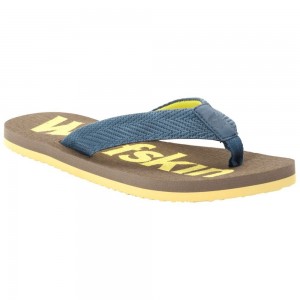 Tanga Jack Wolfskin Eezy Mujer Blue/Yellow | KP7180549