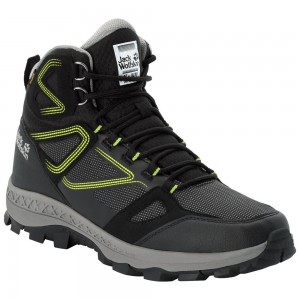 Tenis de Senderismo Jack Wolfskin Downhill Texapore Mid Hombre Verdes | JM2568493