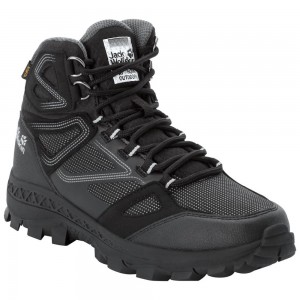 Tenis de Senderismo Jack Wolfskin Downhill Texapore Mid Mujer Black/Grey | WO9705641