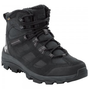 Tenis de Senderismo Jack Wolfskin Vojo 3 Wt Texapore Mid Mujer Negros | CY6471890