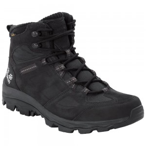 Tenis de Senderismo Jack Wolfskin Vojo 3 Wt Texapore Mid Hombre Negros | UW0162783