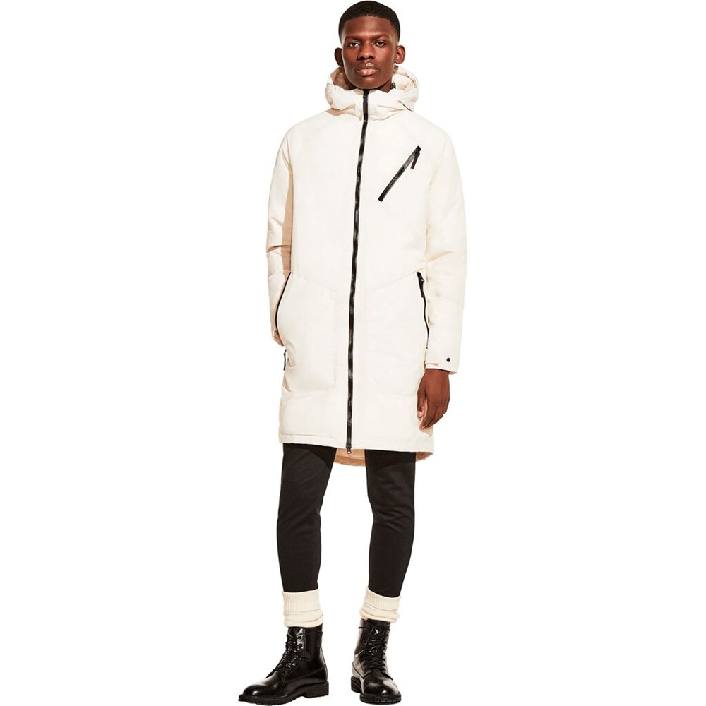 Abrigo hardshell Jack Wolfskin Tokyo Hombre Blancos | LT1843096