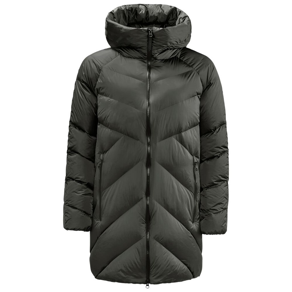 Abrigos De Plumón Jack Wolfskin Upper East Long Mujer Verdes | RY2436809