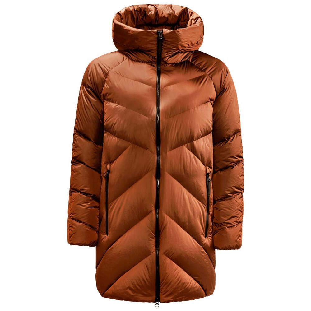 Abrigos De Plumón Jack Wolfskin Upper East Long Mujer Cobra | AZ8563219