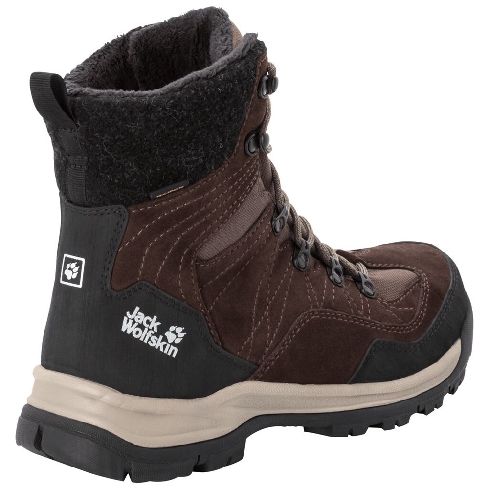 Botas de Invierno Jack Wolfskin Aspen Texapore High Hombre Azules | JG8639207