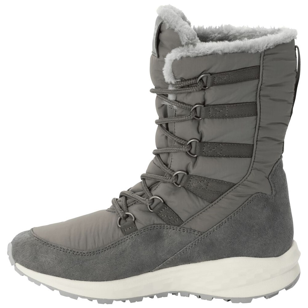 Botas de Invierno Jack Wolfskin Nevada Texapore High Mujer Azules Grises | HE2153604