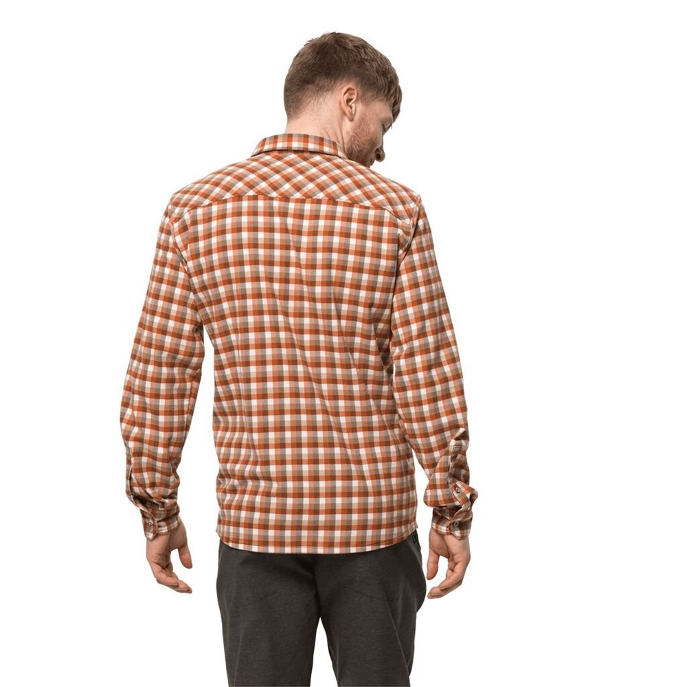 Camisas Jack Wolfskin River Town Hombre Cobra | ZL2047986