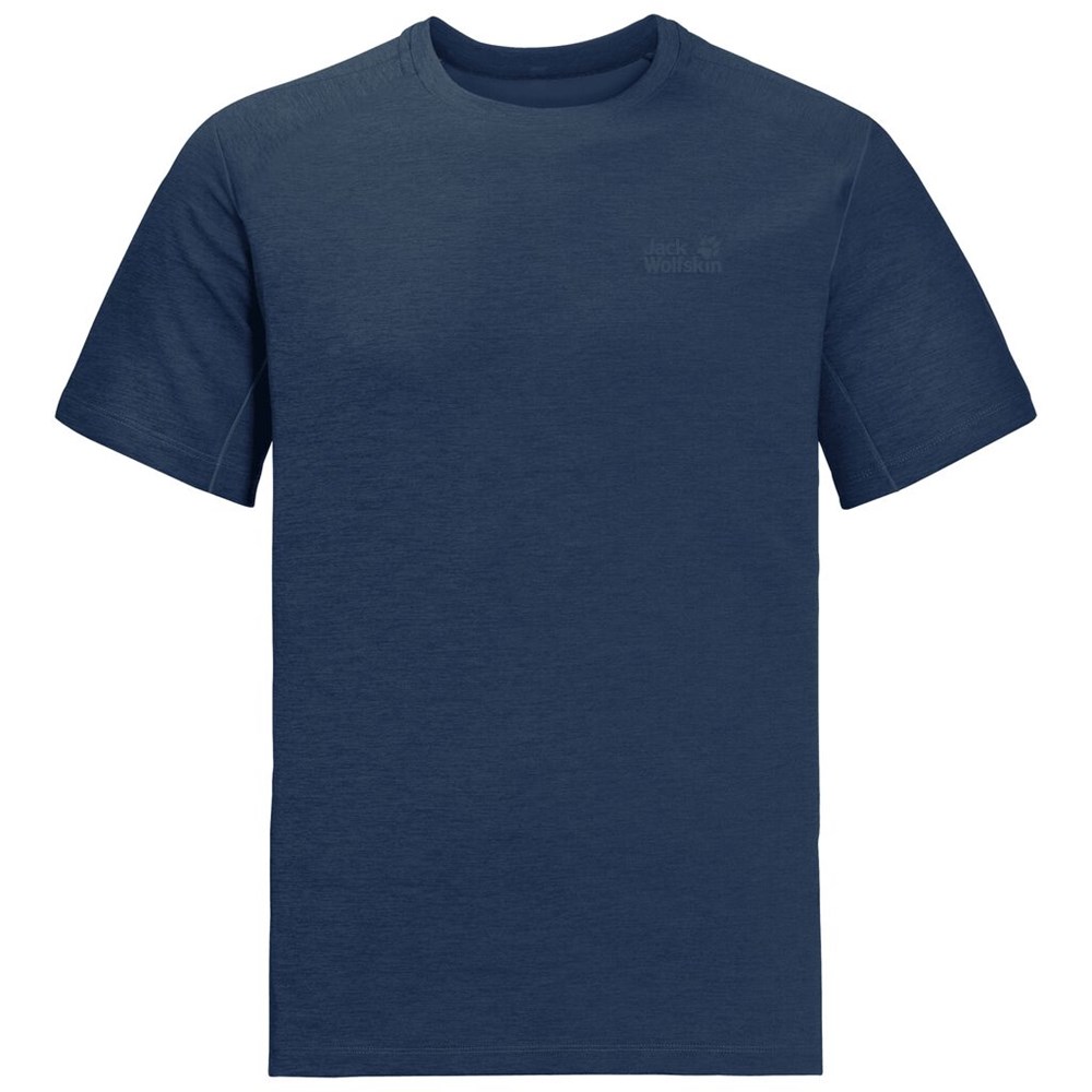 Camiseta funcional Jack Wolfskin Hydropore Xt Hombre Azules Oscuro | SO7802643