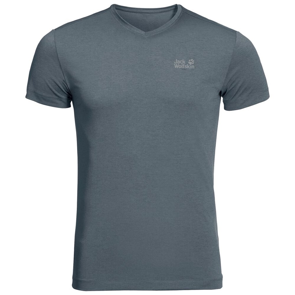 Camiseta funcional Jack Wolfskin Jwp Hombre Grises | OU3957840