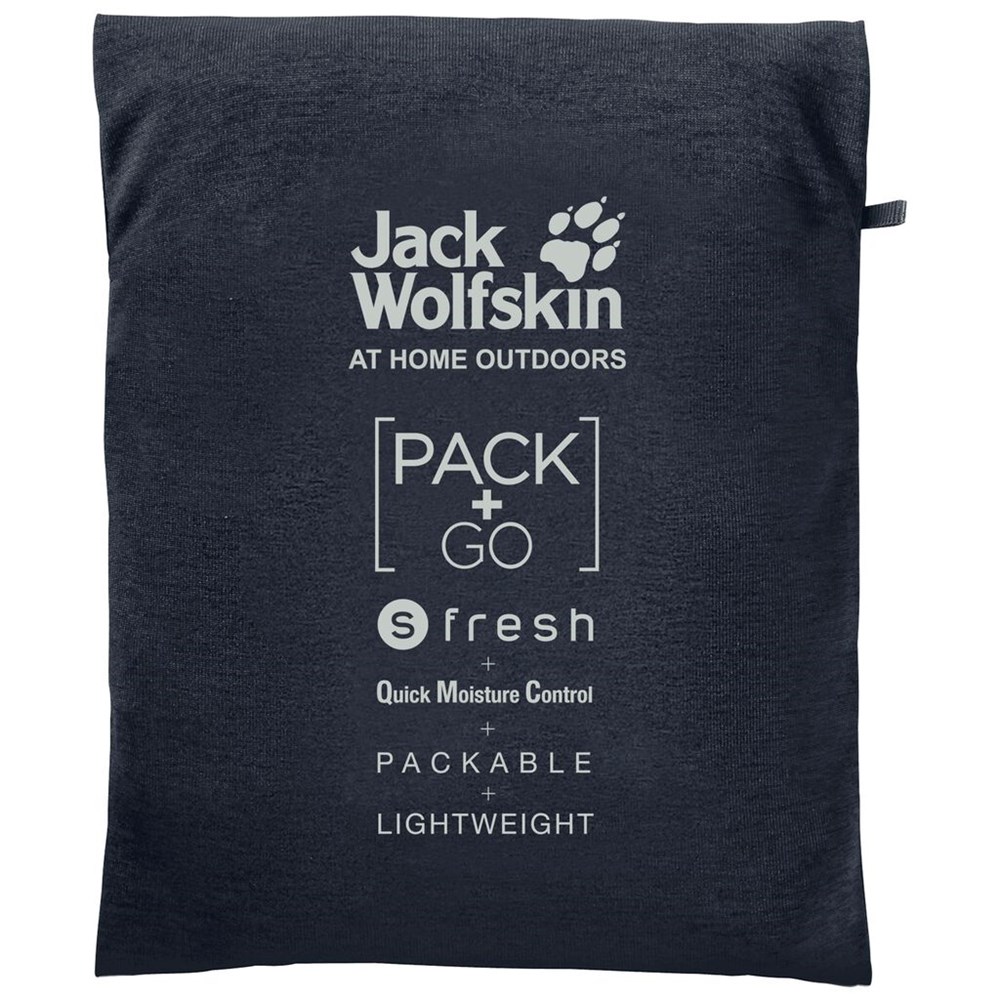 Camiseta funcional Jack Wolfskin Jwp Hombre Azules | EO7638904