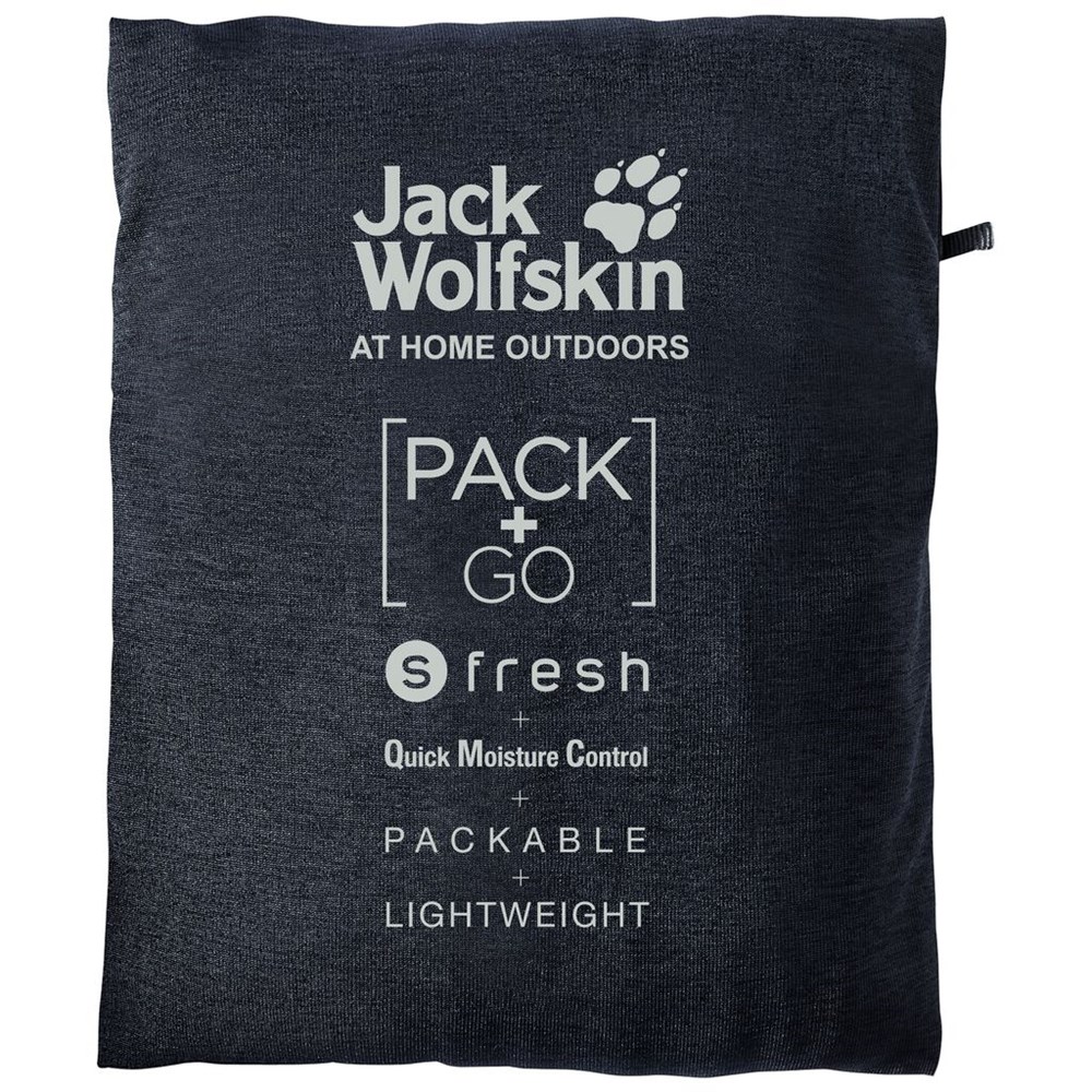 Camiseta funcional Jack Wolfskin Jwp World Hombre Azules | TA4852671