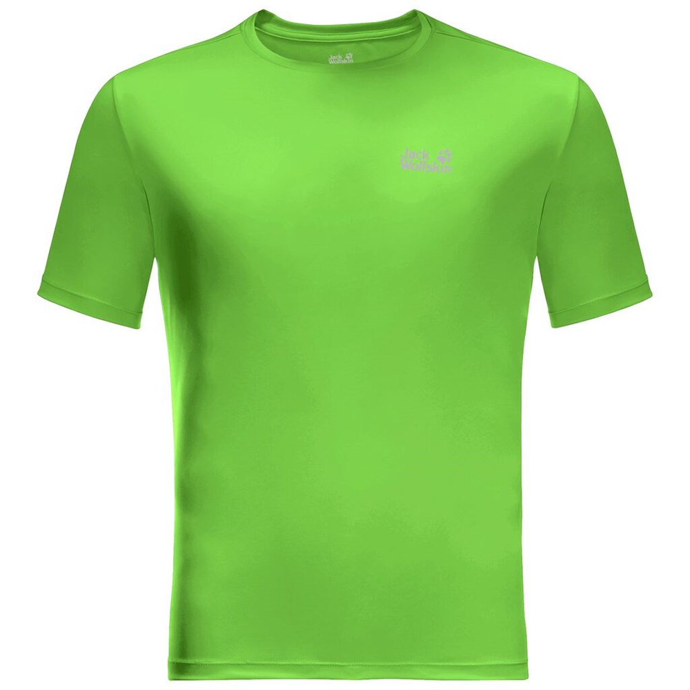 Camiseta funcional Jack Wolfskin Tech Hombre Verdes | GY8276945