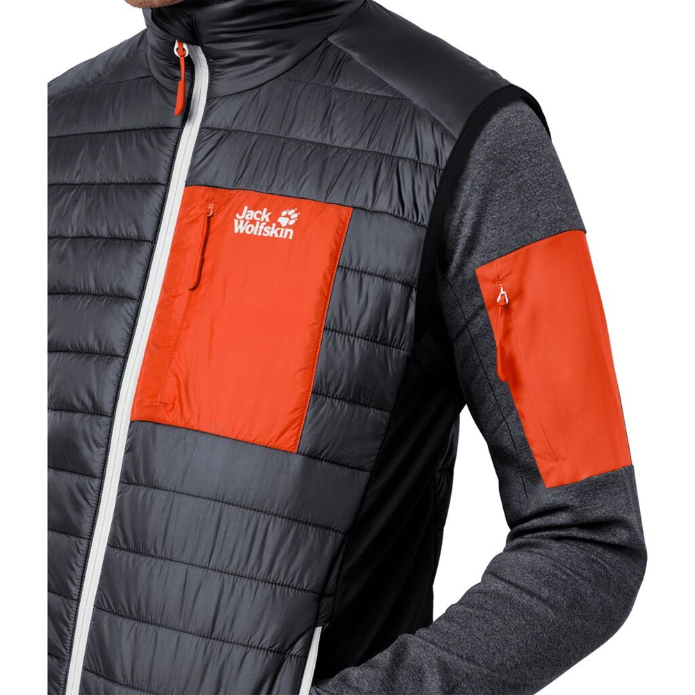 Chaleco Jack Wolfskin Routeburn Hombre Anthracite | GI8051632