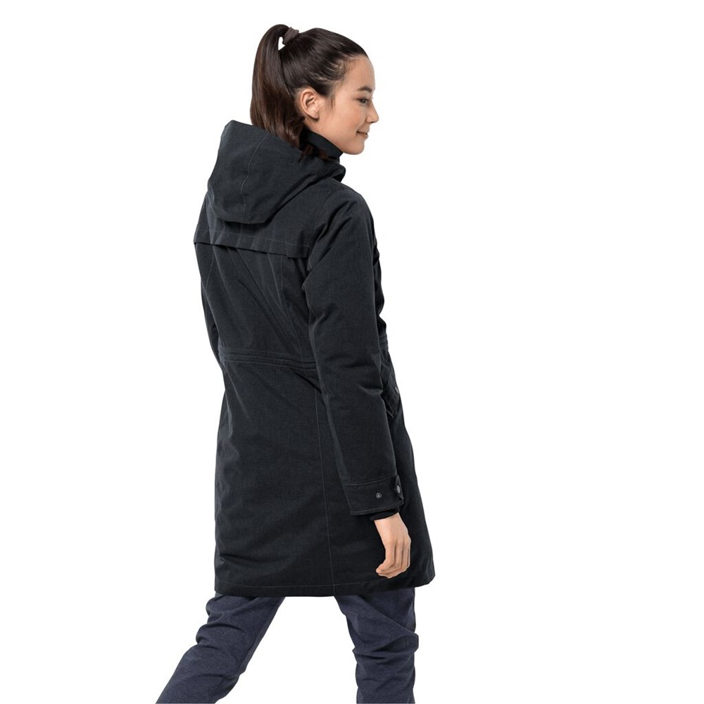 Chaqueta 3 En 1 Jack Wolfskin Golden Peak Mujer Negros | LA5940681