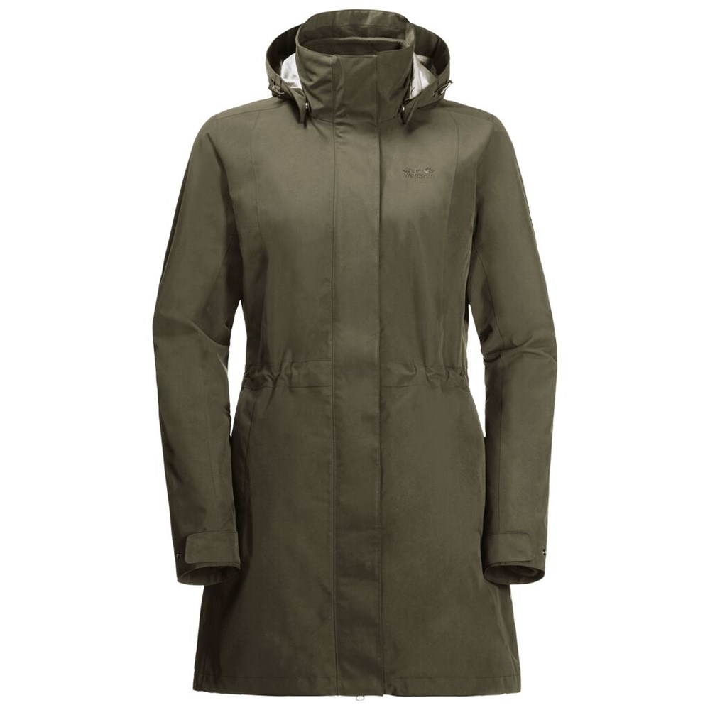 Chaqueta 3 En 1 Jack Wolfskin Ottawa Mujer Grises | CE8026173