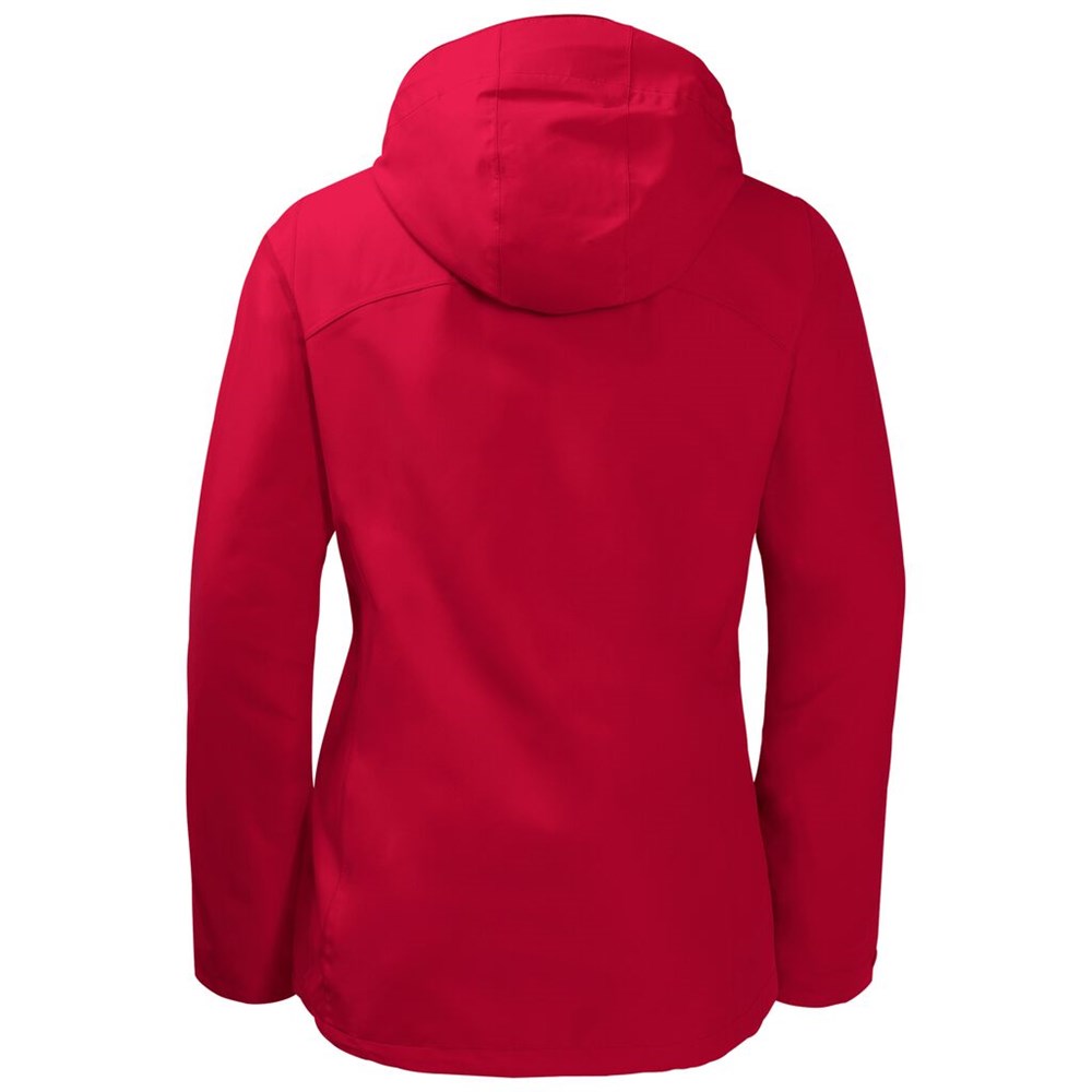 Chaqueta 3 En 1 Jack Wolfskin Pouring Rain Mujer Rojos | AC5892473