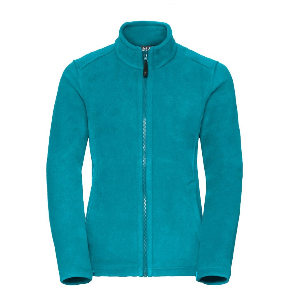 Chaqueta 3 En 1 Jack Wolfskin Pouring Rain Mujer Turquesa Claro | IL2163804