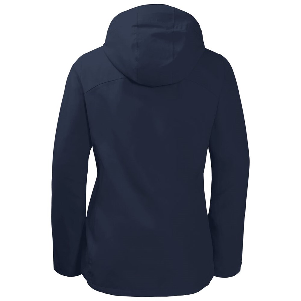 Chaqueta 3 En 1 Jack Wolfskin Pouring Rain Mujer Azules | YS9072851