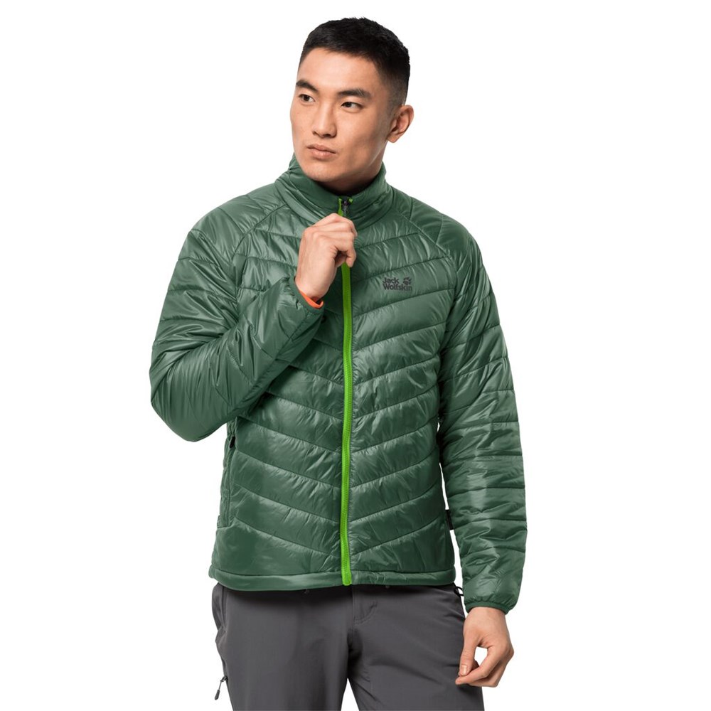 Chaqueta 3 En 1 Jack Wolfskin Steting Peak Hombre Verde Oliva | UO1567420