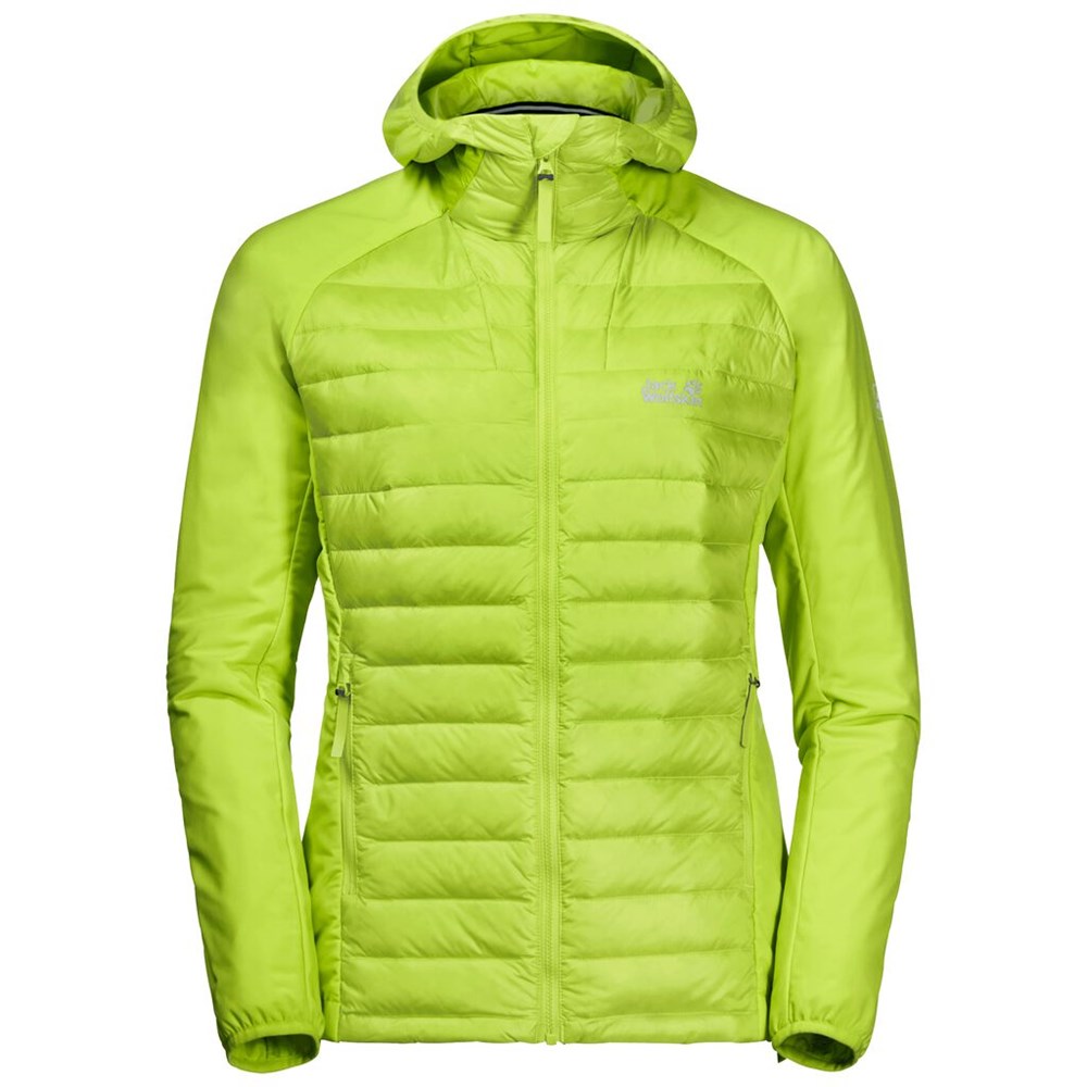 Chaqueta Hibrida Jack Wolfskin Jwp Hybrid Mujer Verdes Claro | ZF5906317