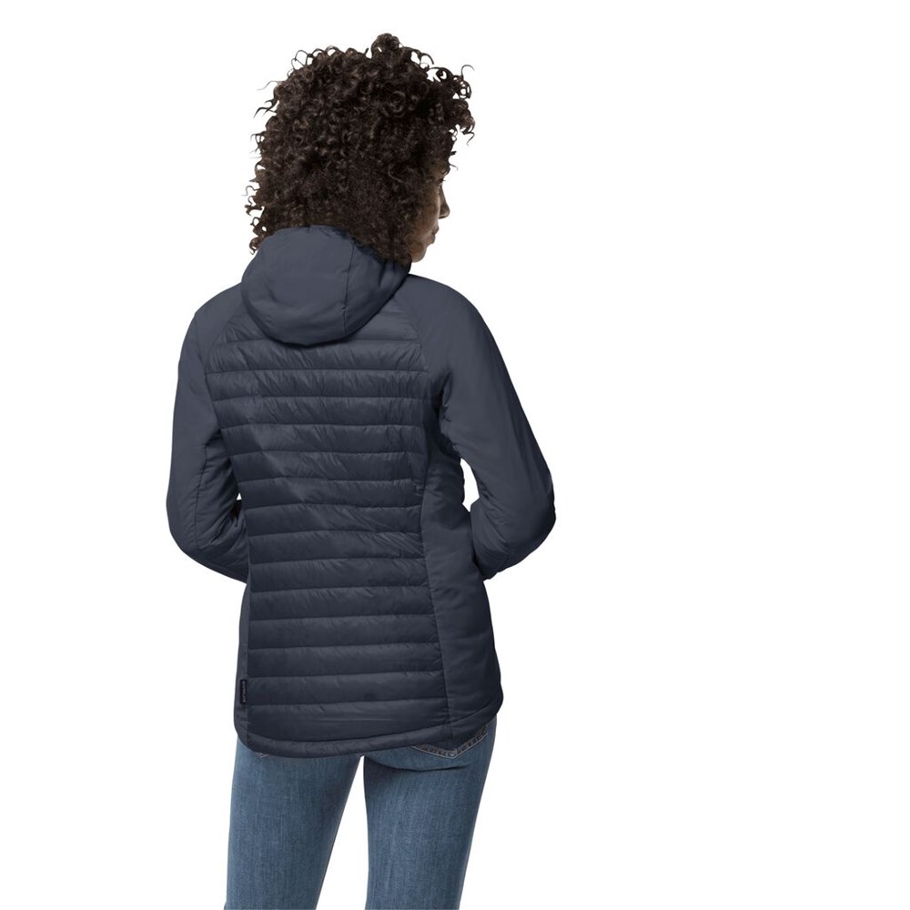 Chaqueta Hibrida Jack Wolfskin Jwp Hybrid Mujer Azules | XM3806541