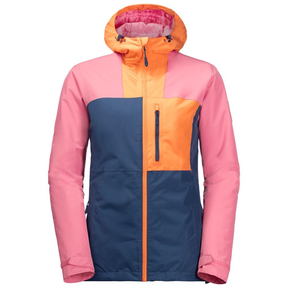 Chaqueta Impermeable Jack Wolfskin 365 Flash Mujer Naranjas | AJ5291643