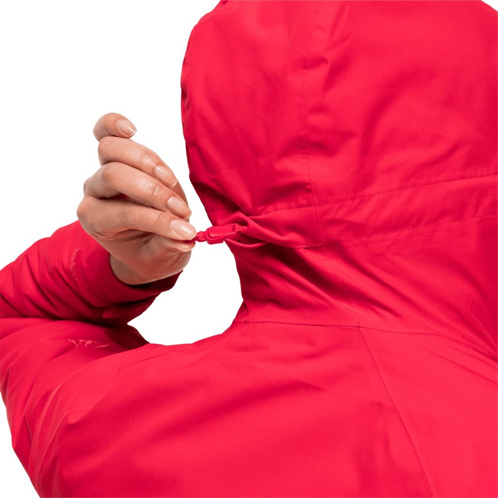 Chaqueta Impermeable Jack Wolfskin Argon Storm Mujer Rojos | PO4608357