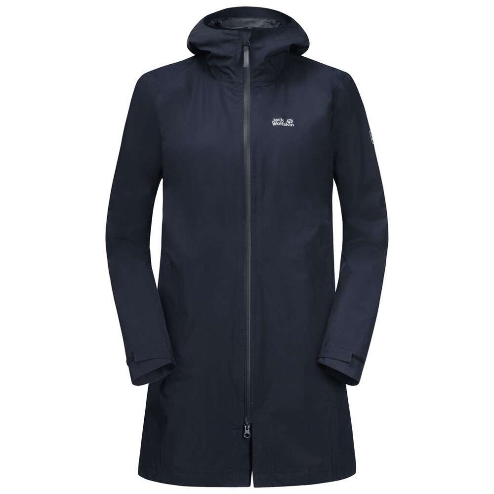 Chaqueta Impermeable Jack Wolfskin Jwp Mujer Azules | SO6104398