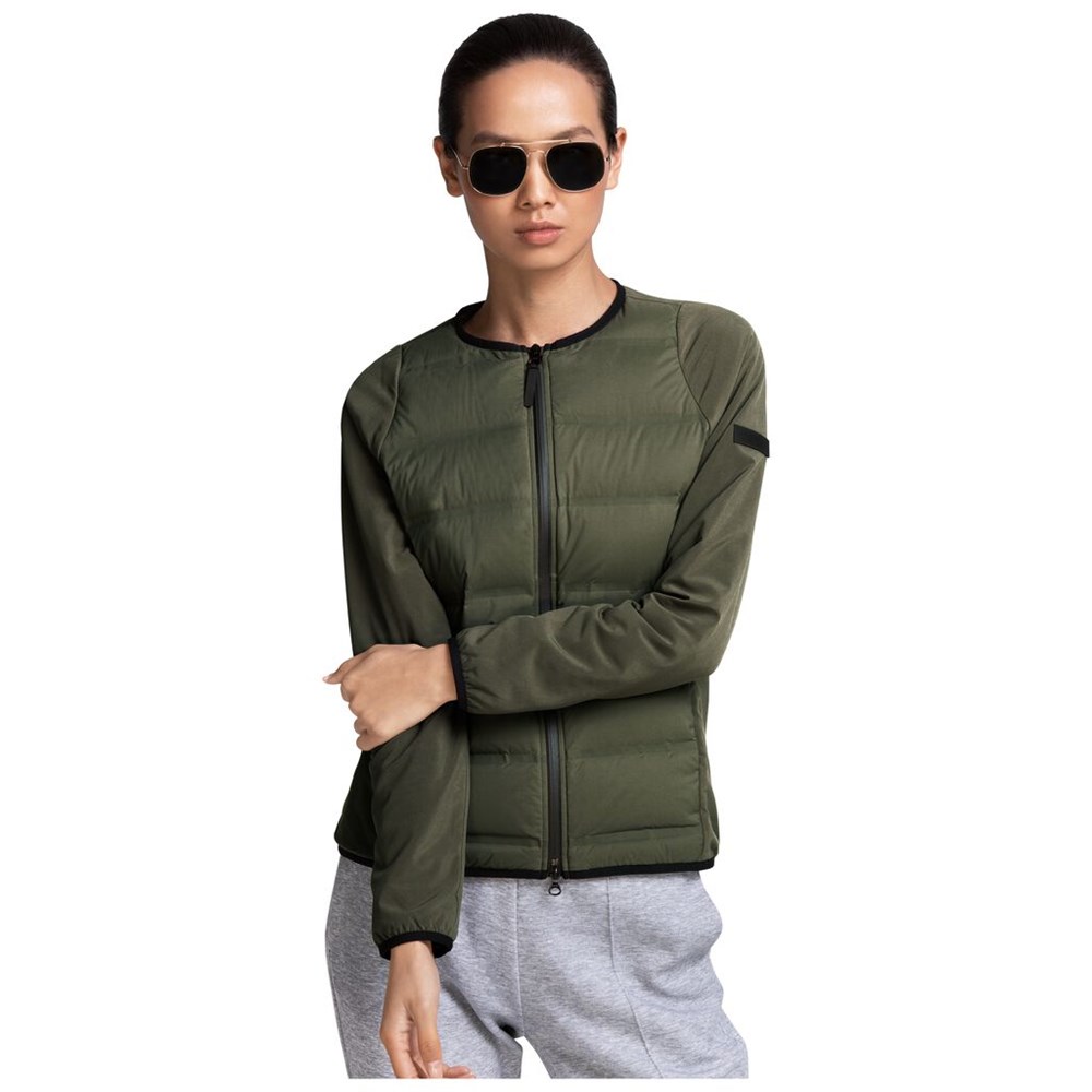 Chaqueta Impermeable Jack Wolfskin Solaris Mujer Verdes | OR6941875